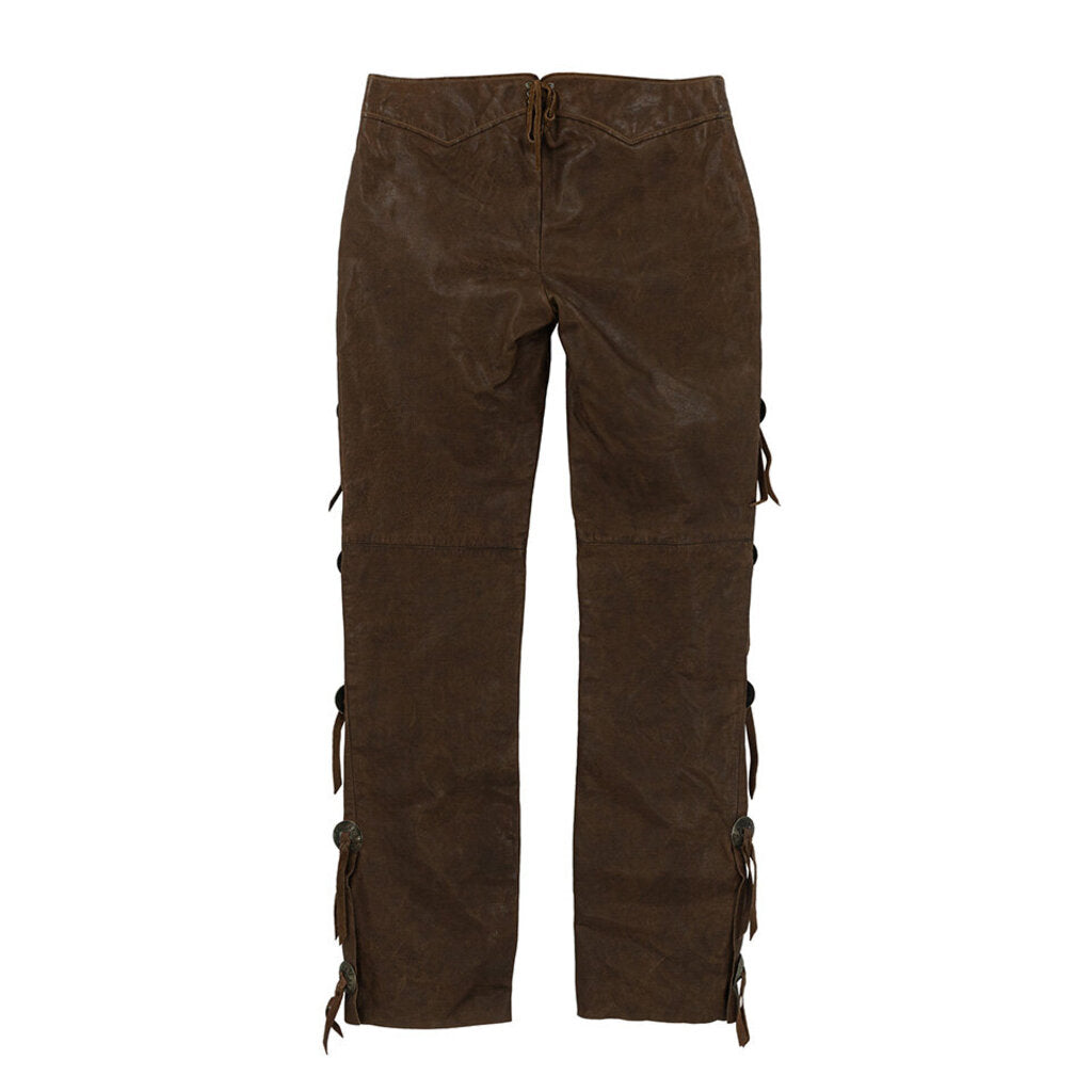 Vintage Leather Concho Pants