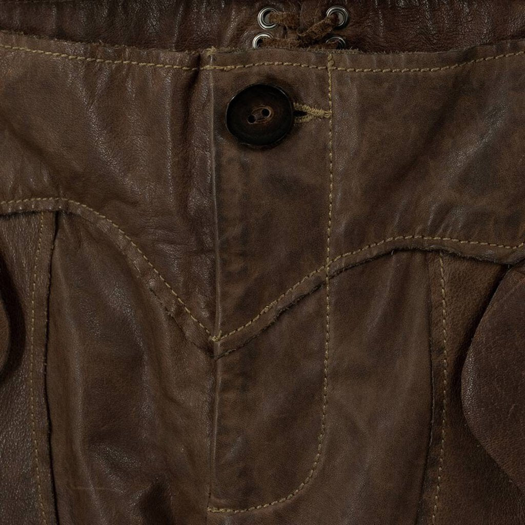 Vintage Leather Concho Pants