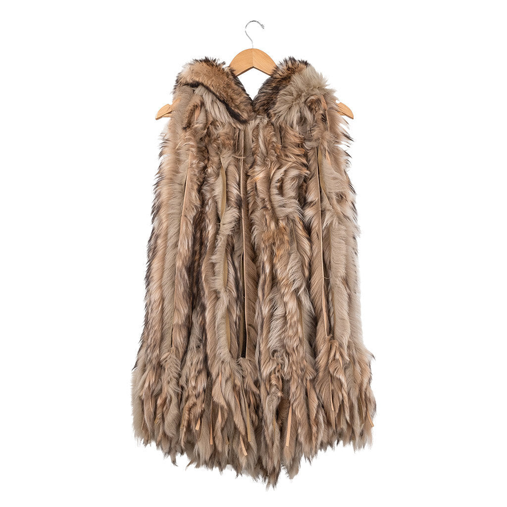 Lamb Shearling Cape