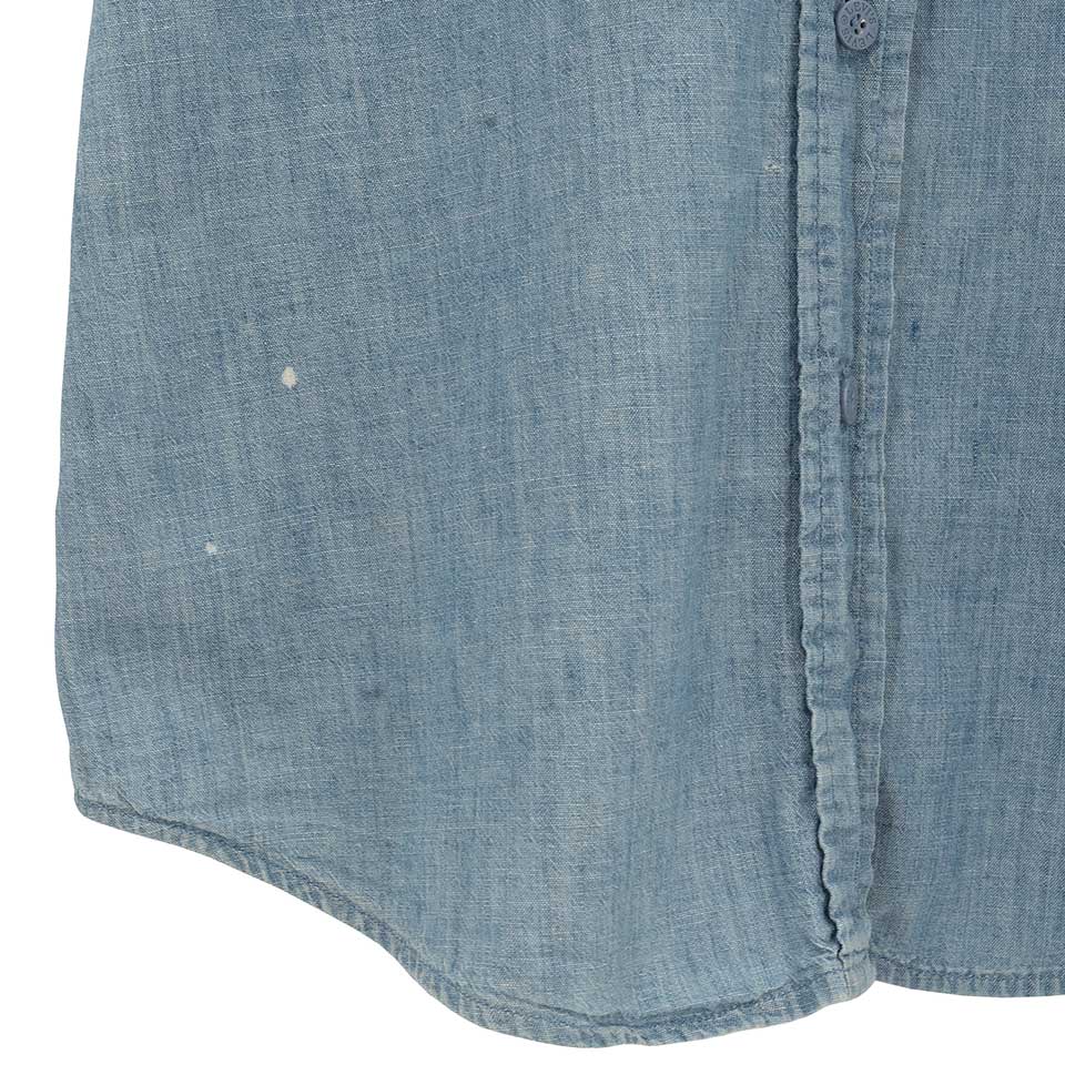 Vintage Short Sleeve Chambray Shirt