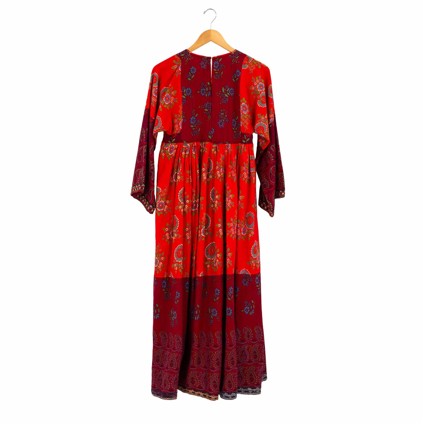 1970s Patchwork Dress