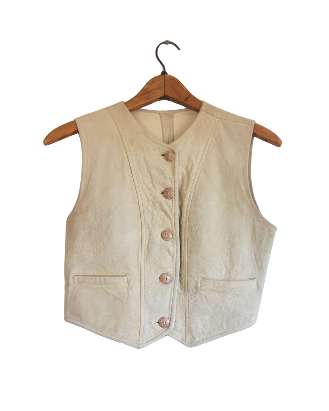 Vintage Suede Vest